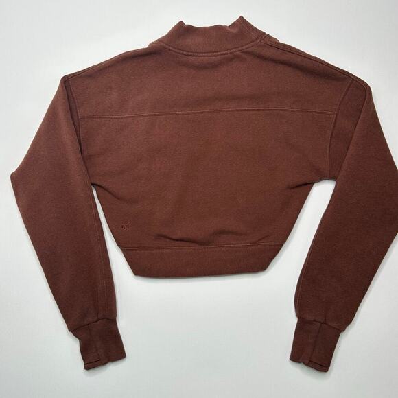 Athleta Brown Open Front Shrug Cardigan - Picture 5 of 7